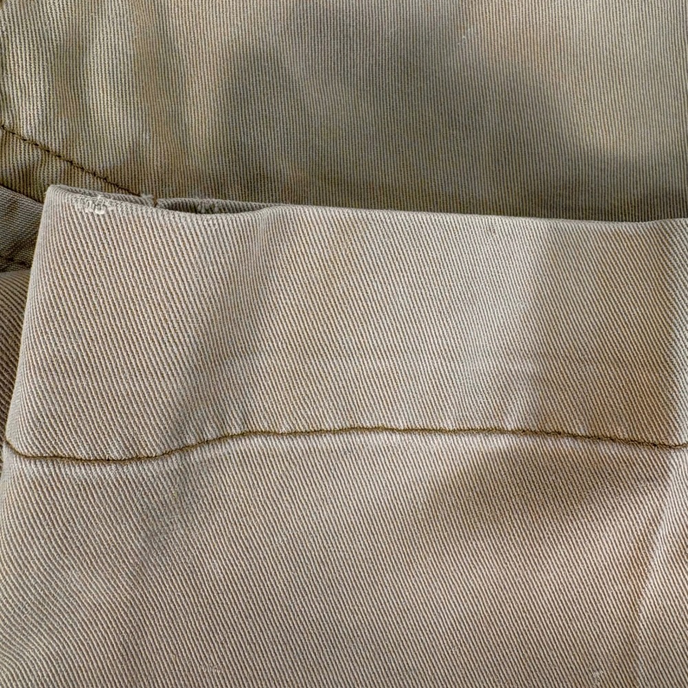 Polo Ralph Lauren Cargo Pants Tan Khaki Cotton Chino Utility Mens 46x30 VTG 90s - Picture 13 of 16